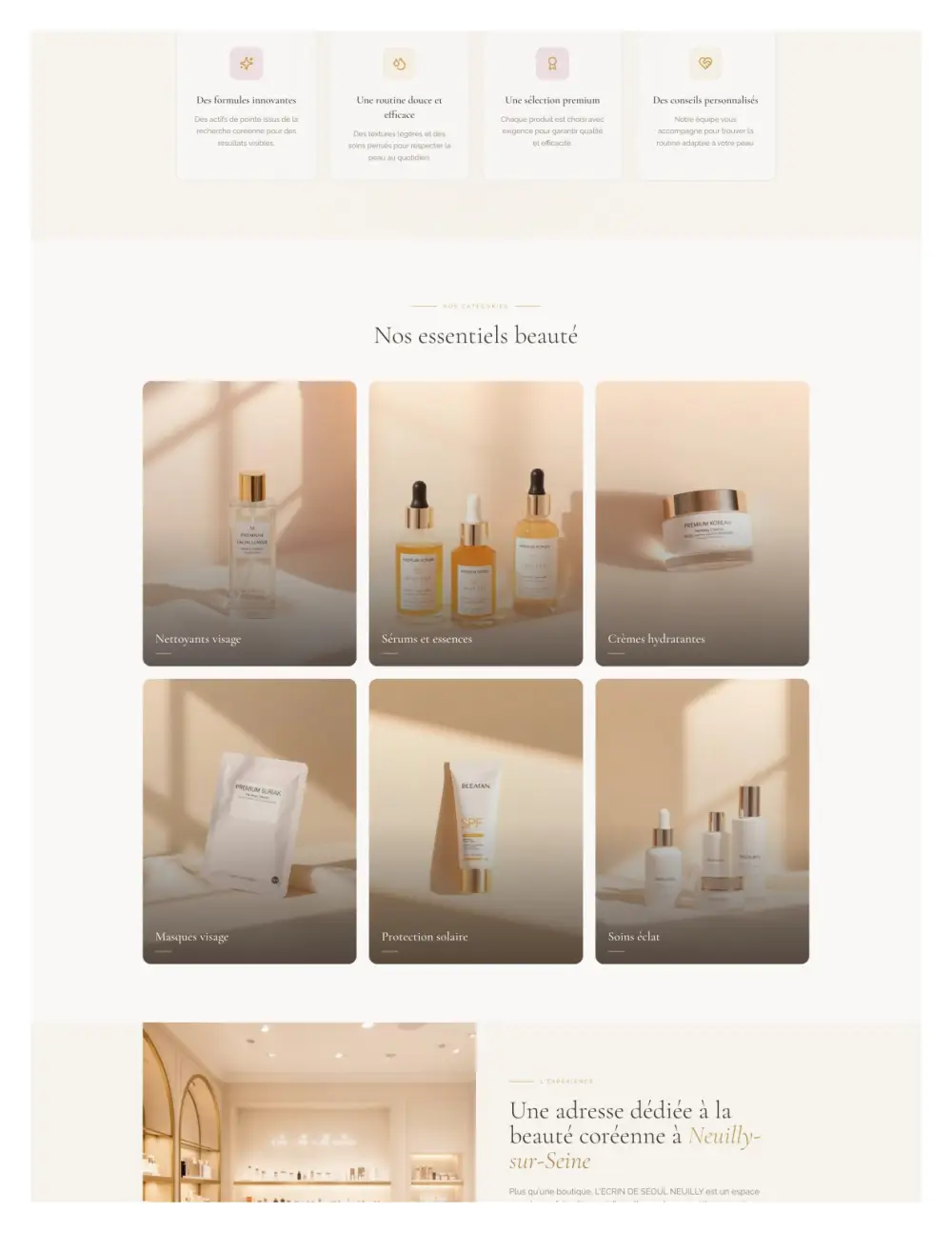 Skincare coréenne en ligne – essentiels beauté et avantages K-beauty